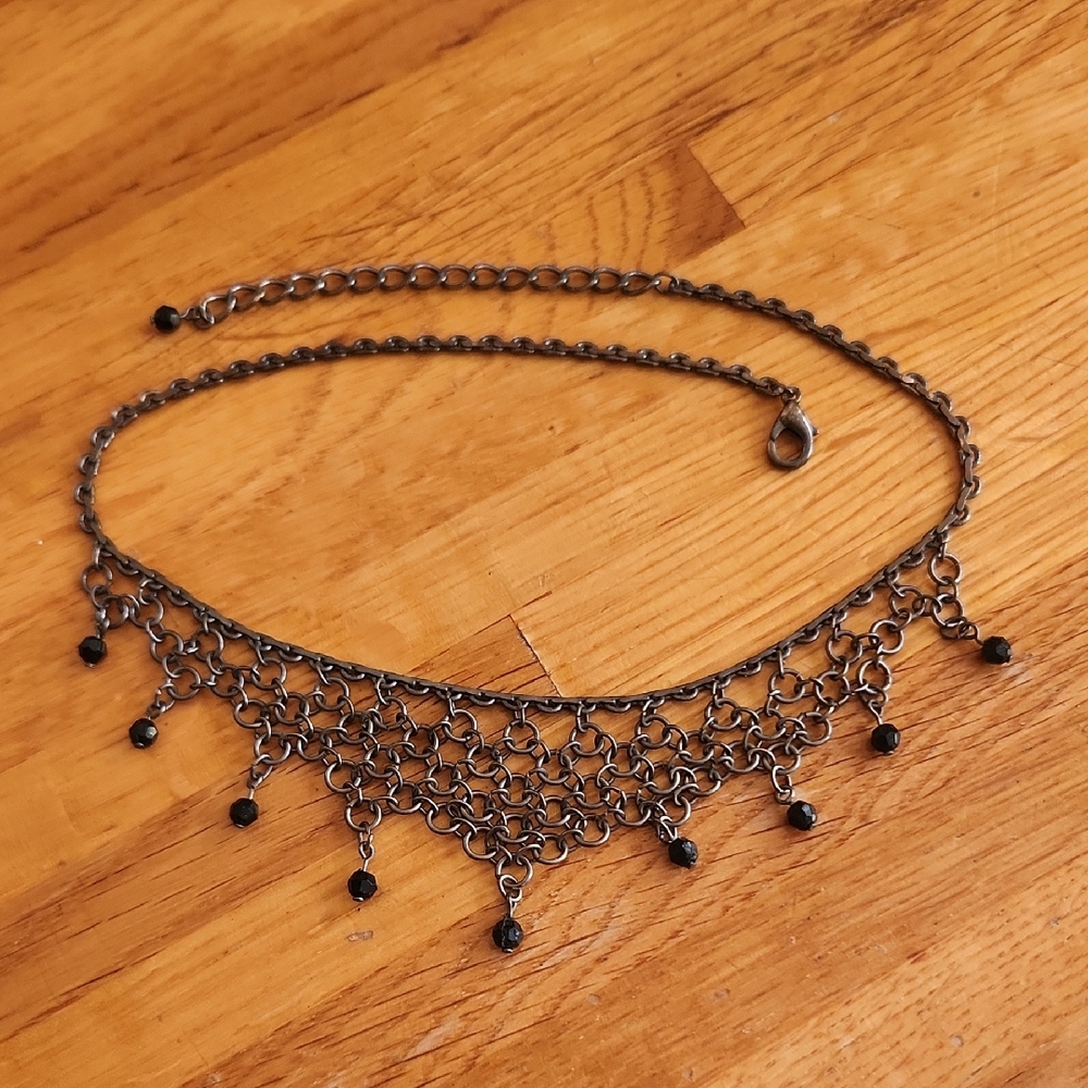 Elegant Black Choker Necklace